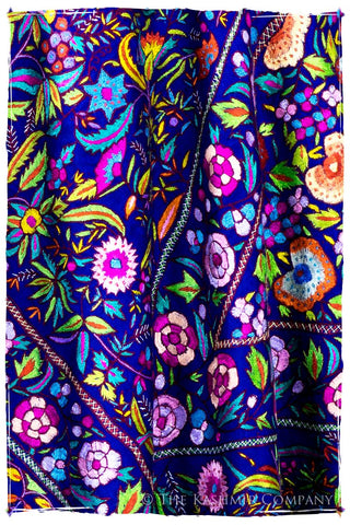 Fleur Tropicale Capri - Grand Pashmina Shawl