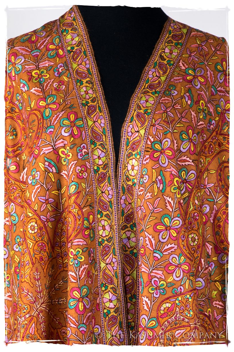 Sunset at Taj - Grand Pashmina Shawl