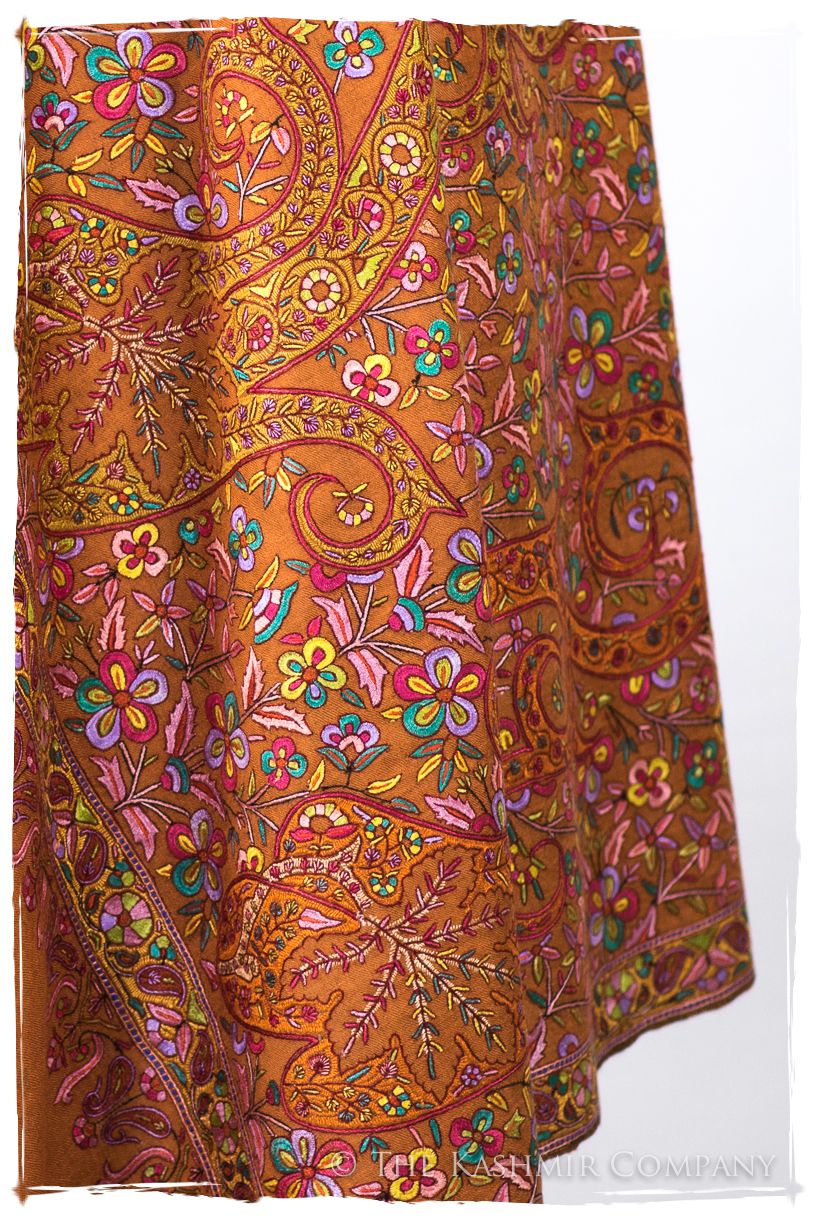 Sunset at Taj - Grand Pashmina Shawl