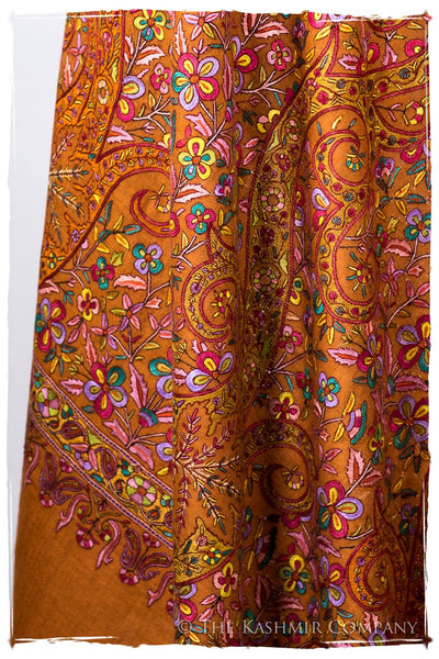 Sunset at Taj - Grand Pashmina Shawl