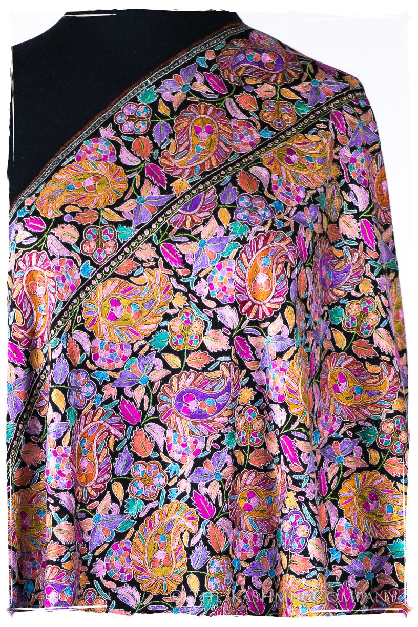 Trésor du Nur Jahan - Grand Pashmina Shawl