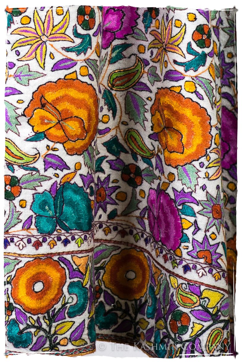 Bijoux Kundan Mughal - Grand Jamawar Pashmina Shawl
