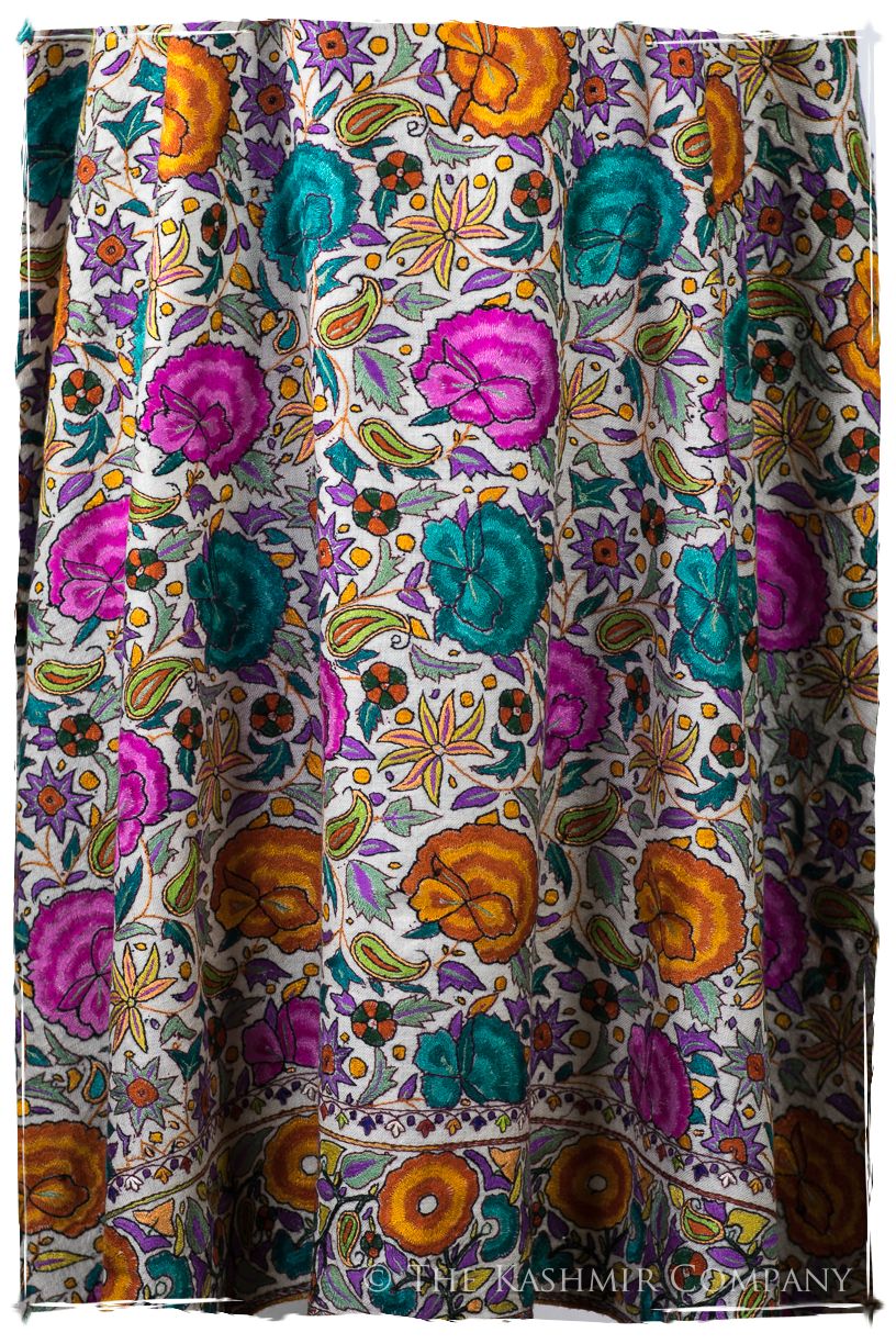 Bijoux Kundan Mughal - Grand Jamawar Pashmina Shawl