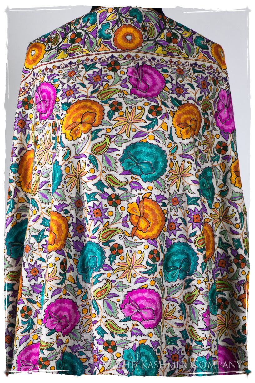 Bijoux Kundan Mughal - Grand Jamawar Pashmina Shawl