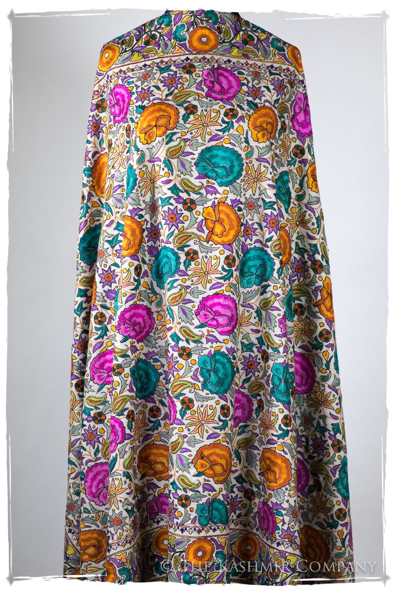 Bijoux Kundan Mughal - Grand Jamawar Pashmina Shawl