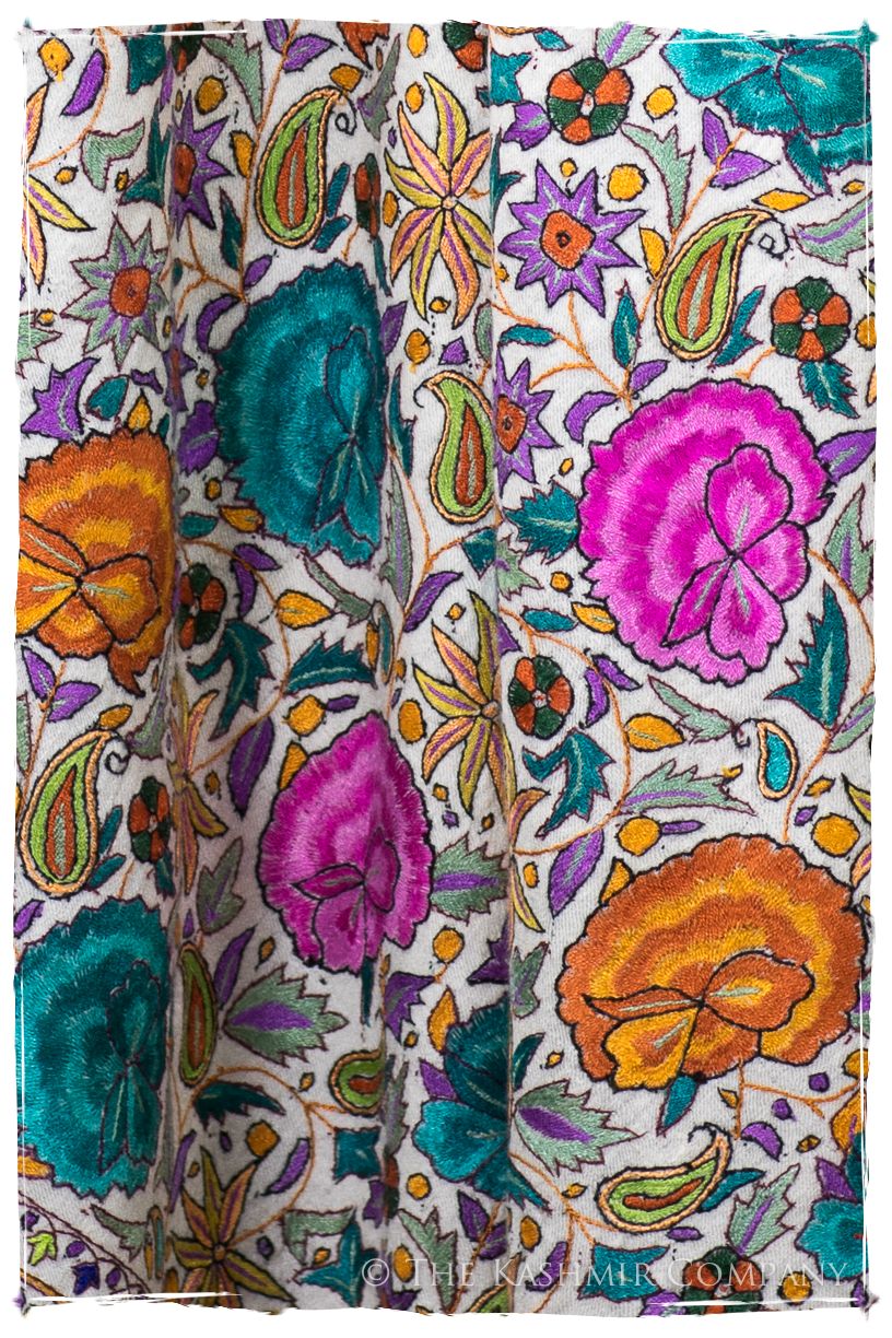 Bijoux Kundan Mughal - Grand Jamawar Pashmina Shawl