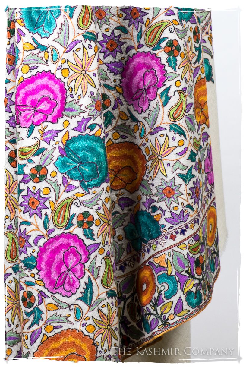 Bijoux Kundan Mughal - Grand Jamawar Pashmina Shawl