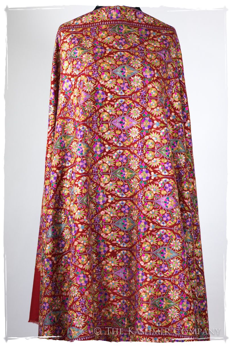 The Rouge Kaleidoscope - Grand Pashmina Shawl