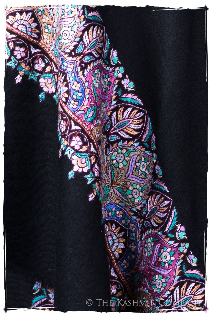 Orient de nuit de l'Alhambra - Grand Pashmina Shawl