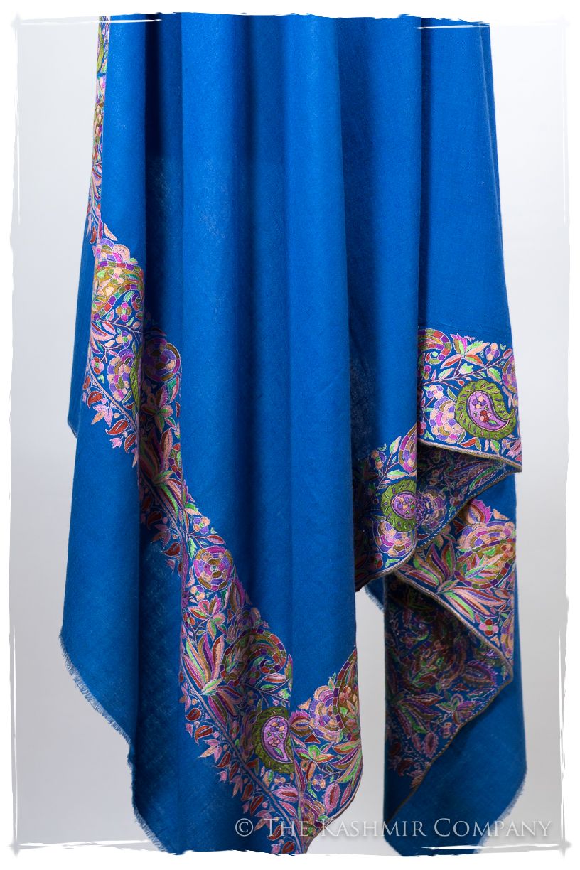 Île tropicale des Salomon - Grand Pashmina Shawl