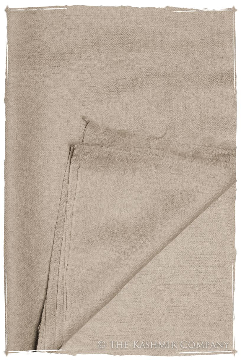 Eyes de Bulbul Ivory Cashmere Scarf