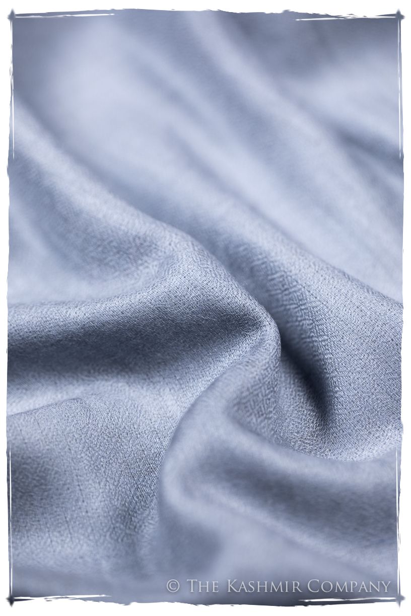 Bul Bul Country Blue Kashmir Wool Scarf