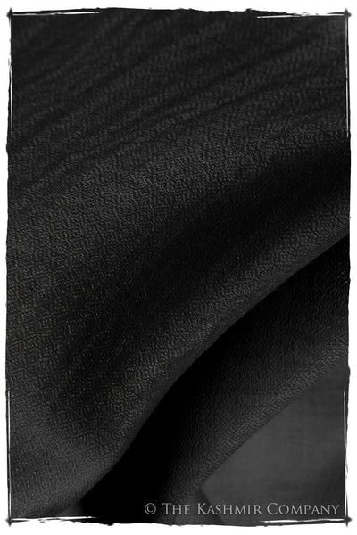 Moonless Night Onyx Cashmere Scarf