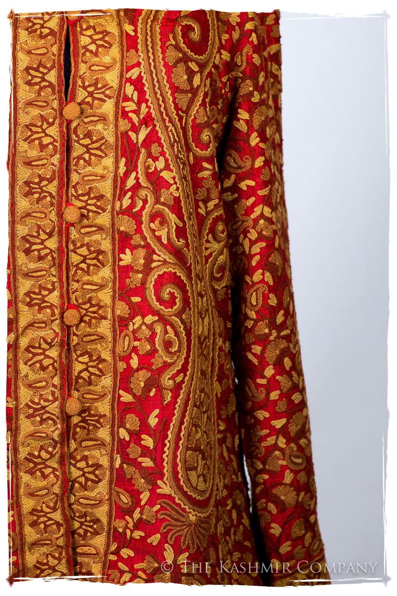 Française Palais d'orient Royale Paisley Silk Jacket