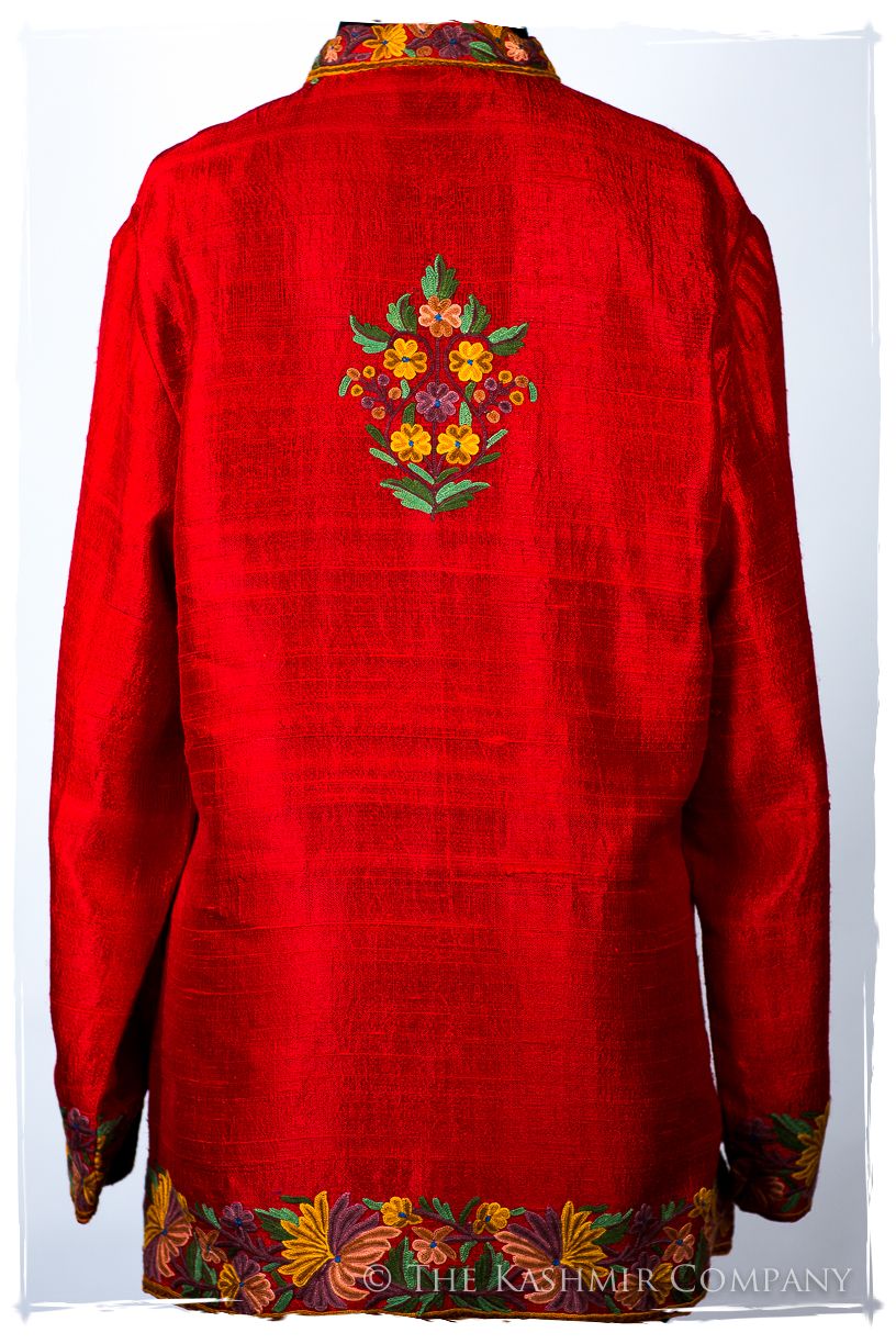 Française Mirabelle Silk Jacket