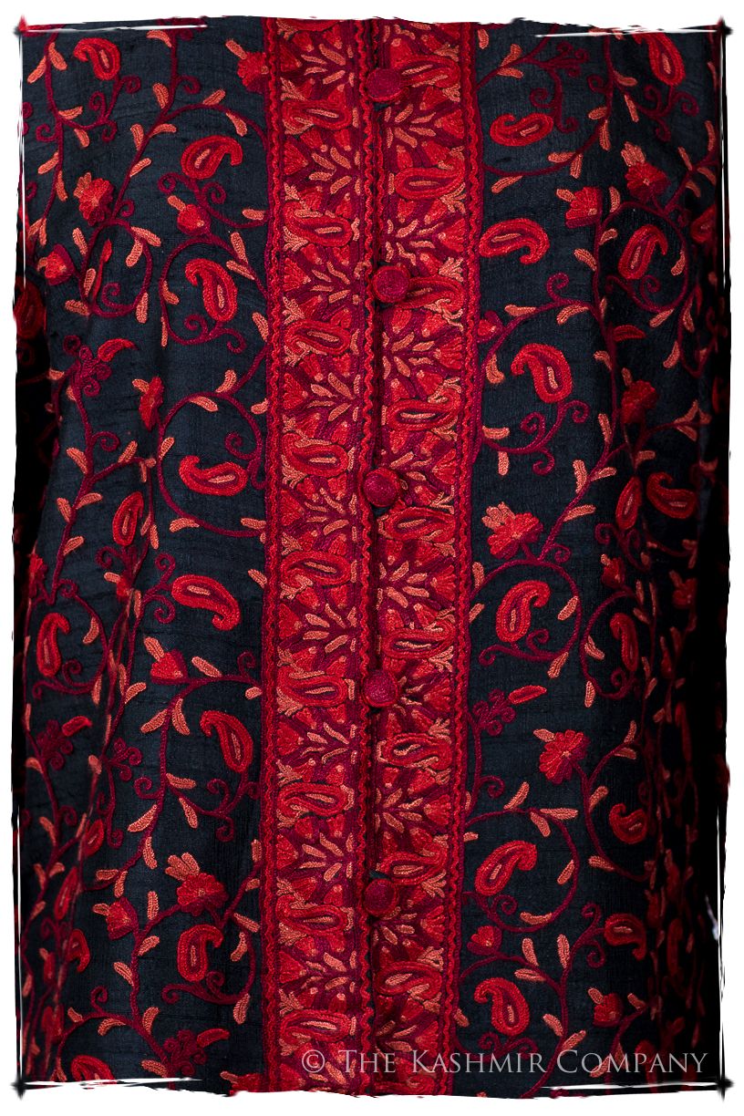 Française d'orient Paisley Silk Jacket