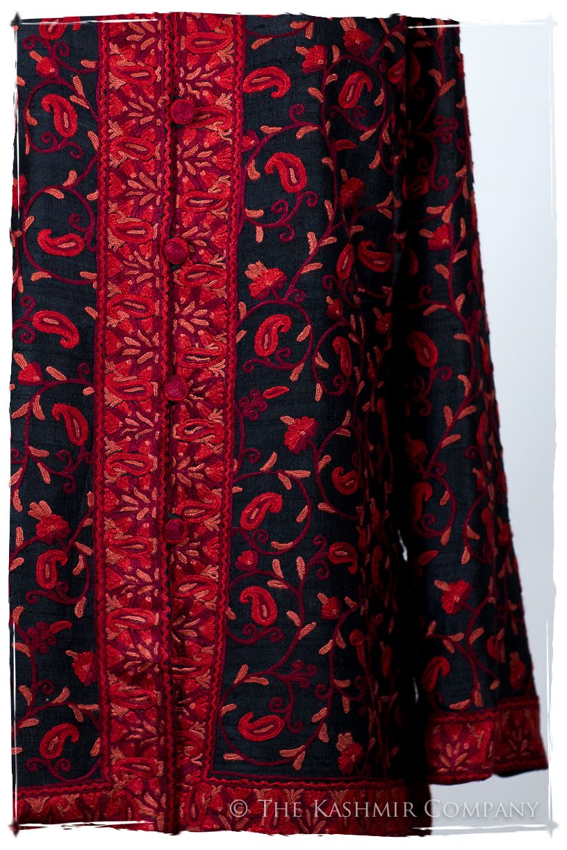 Française d'orient Paisley Silk Jacket