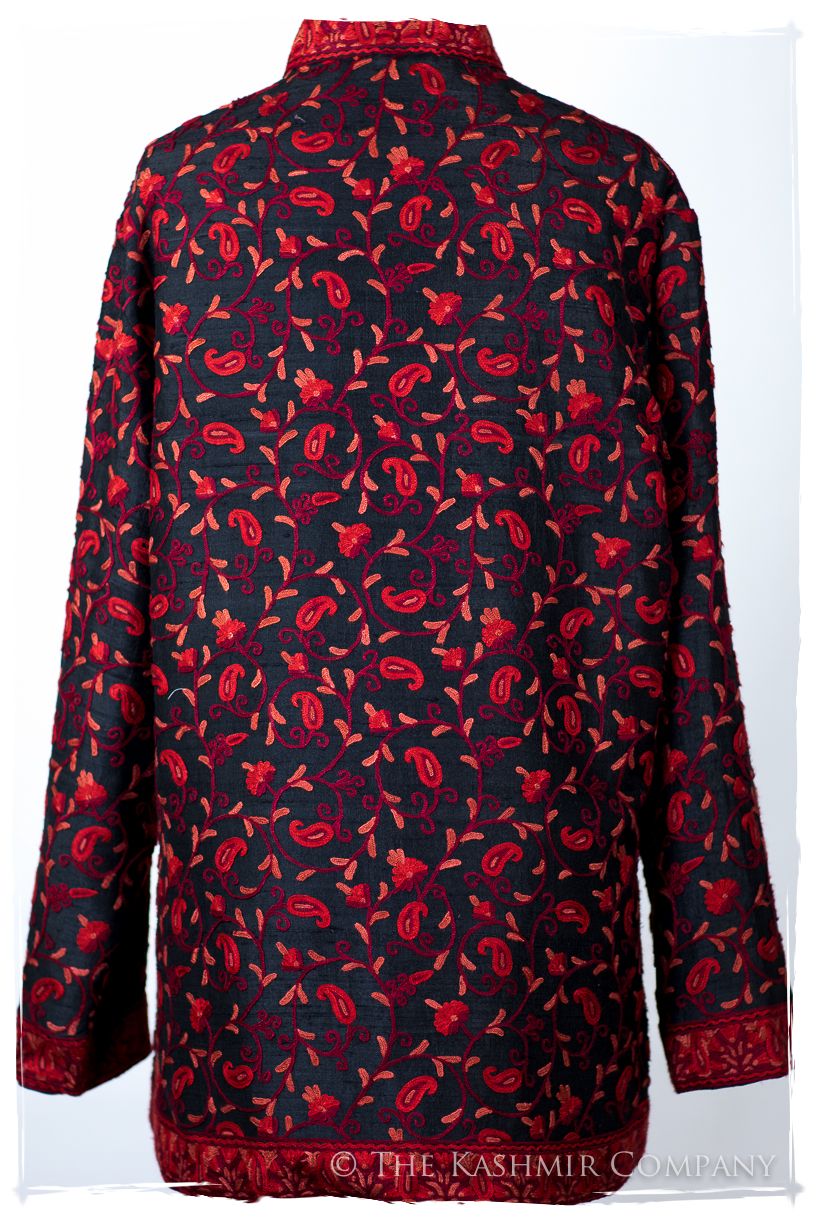Française d'orient Paisley Silk Jacket