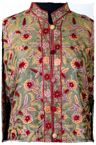 Française Palais Secret Garden Silk Jacket