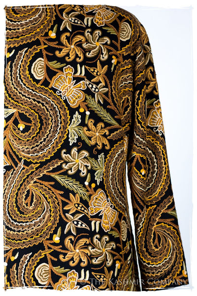 Française Jardin des Papillons Orient Renoir Wool Coat