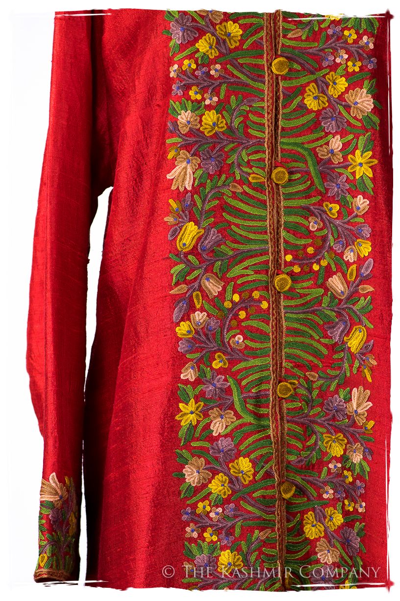 Française Mirabelle du'Soleil Renoir Silk Coat