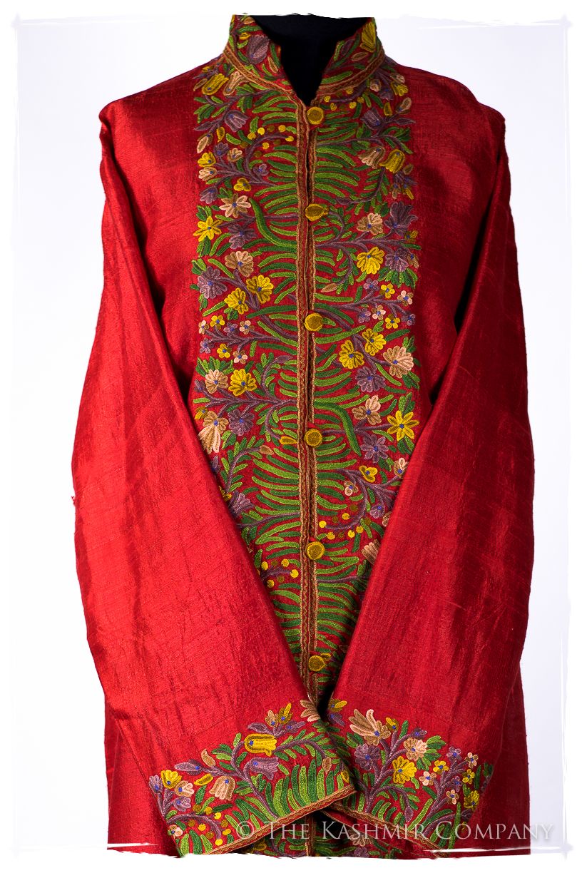 Française Mirabelle du'Soleil Renoir Silk Coat