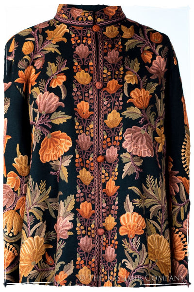 Française Jardin de Tulipés d'Autumn Renoir Wool Jacket