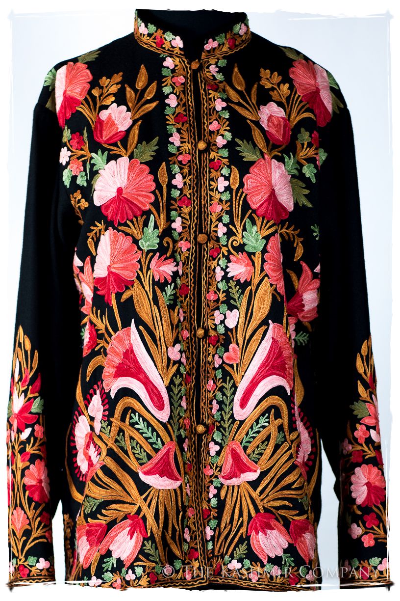 Française Terre de Fleurs Secret Garden Wool Jacket