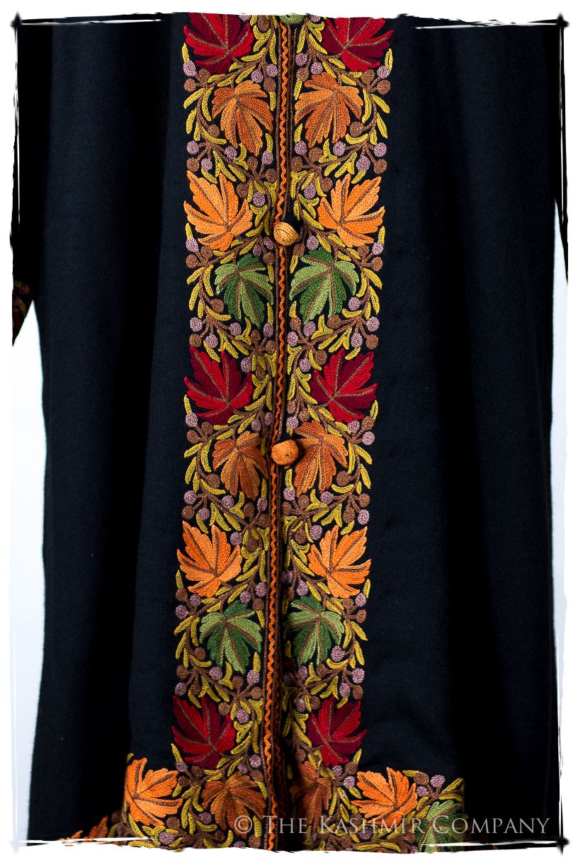 Française Marie-Élise de Gracé Maple Wool Coat