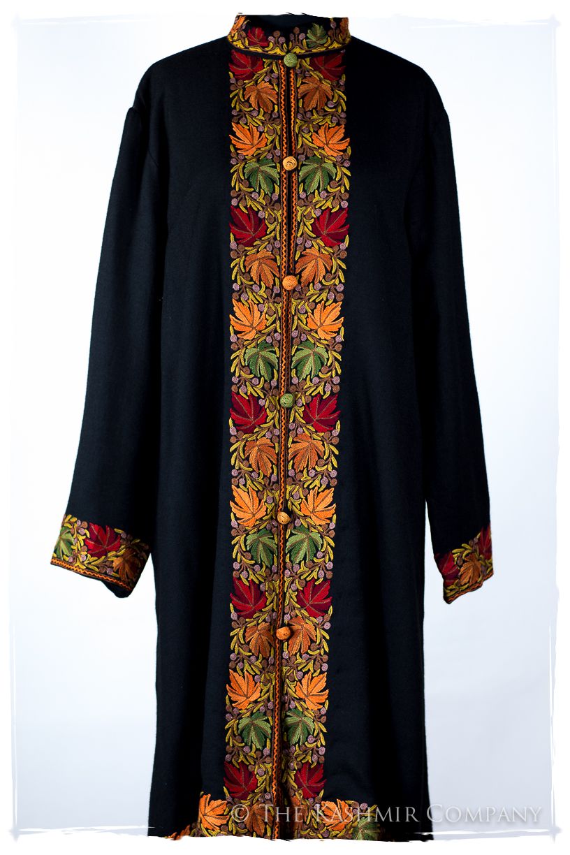 Française Marie-Élise de Gracé Maple Wool Coat