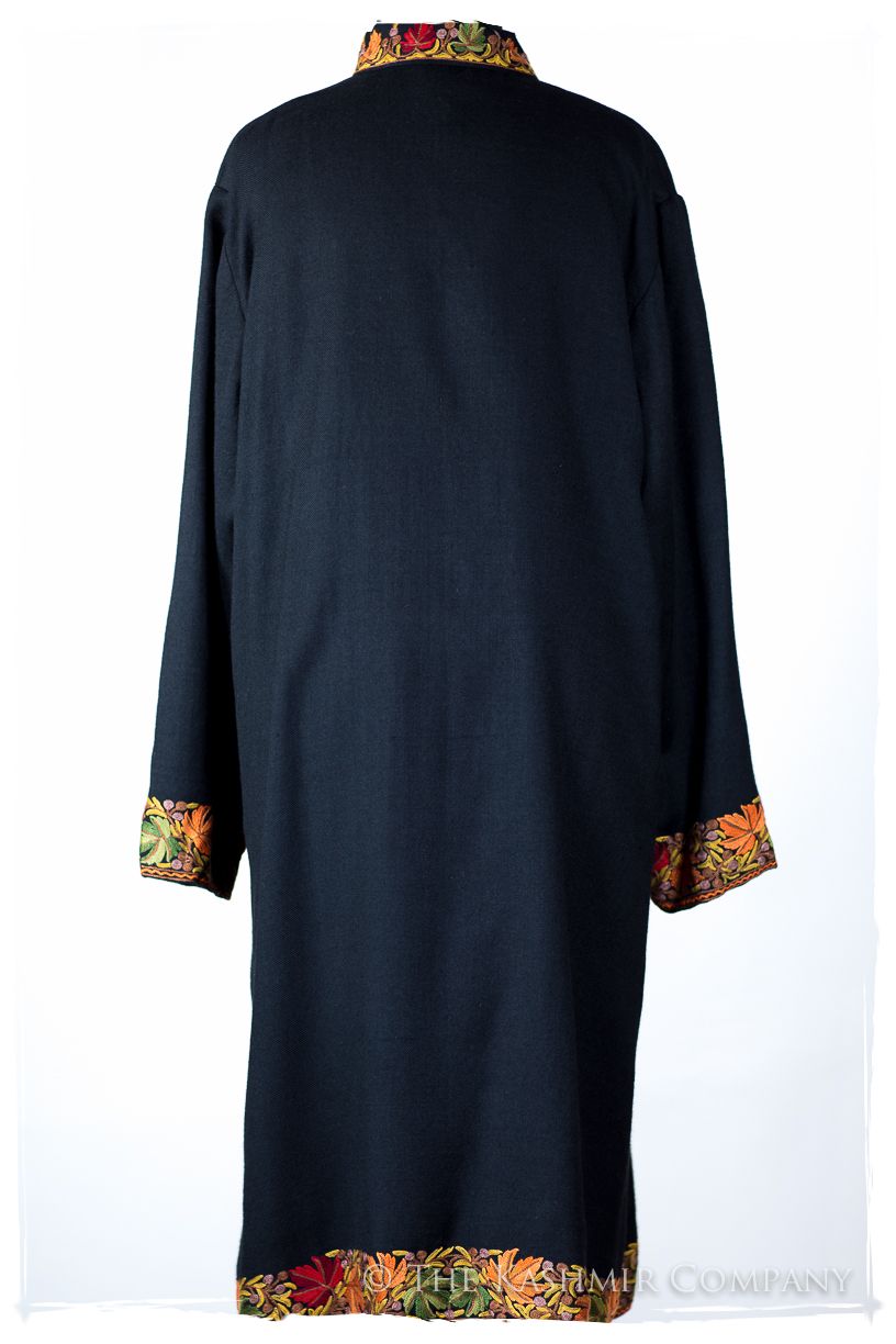 Française Marie-Élise de Gracé Maple Wool Coat