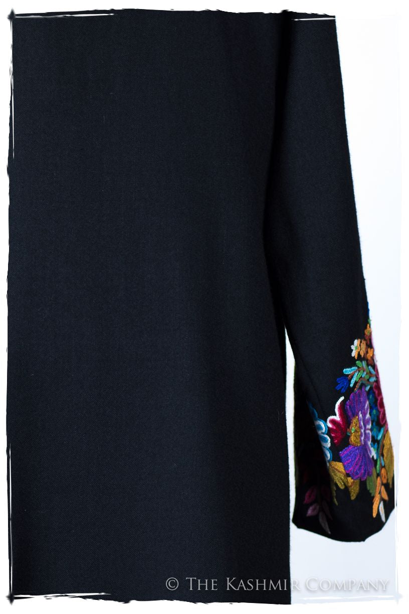 Française Florentine Renoir Noir Wool Coat