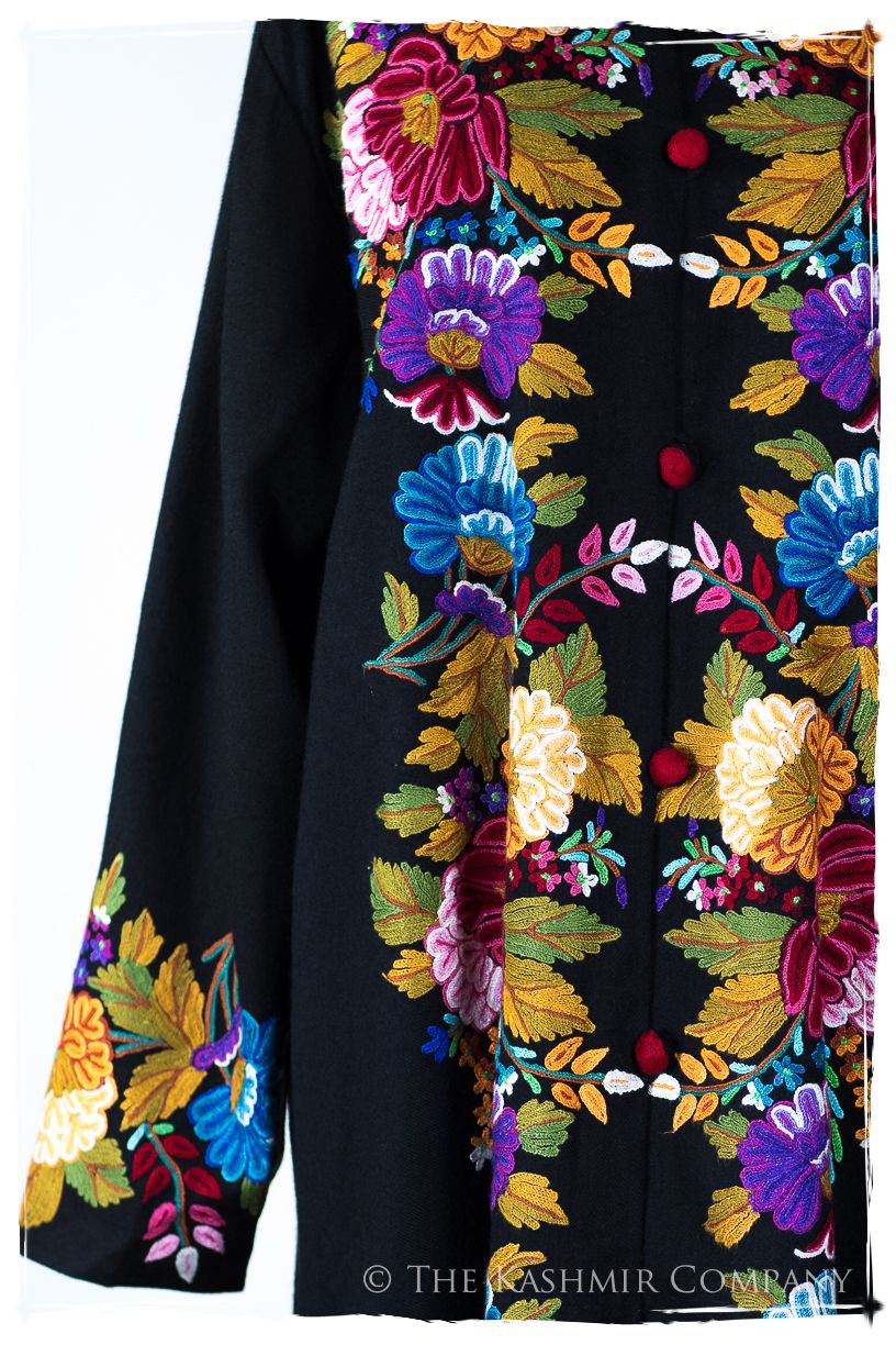 Française Florentine Renoir Noir Wool Coat
