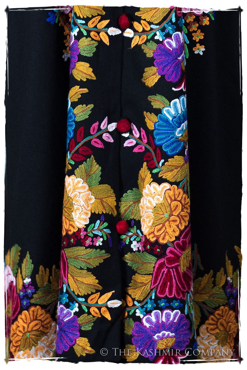 Française Florentine Renoir Noir Wool Coat