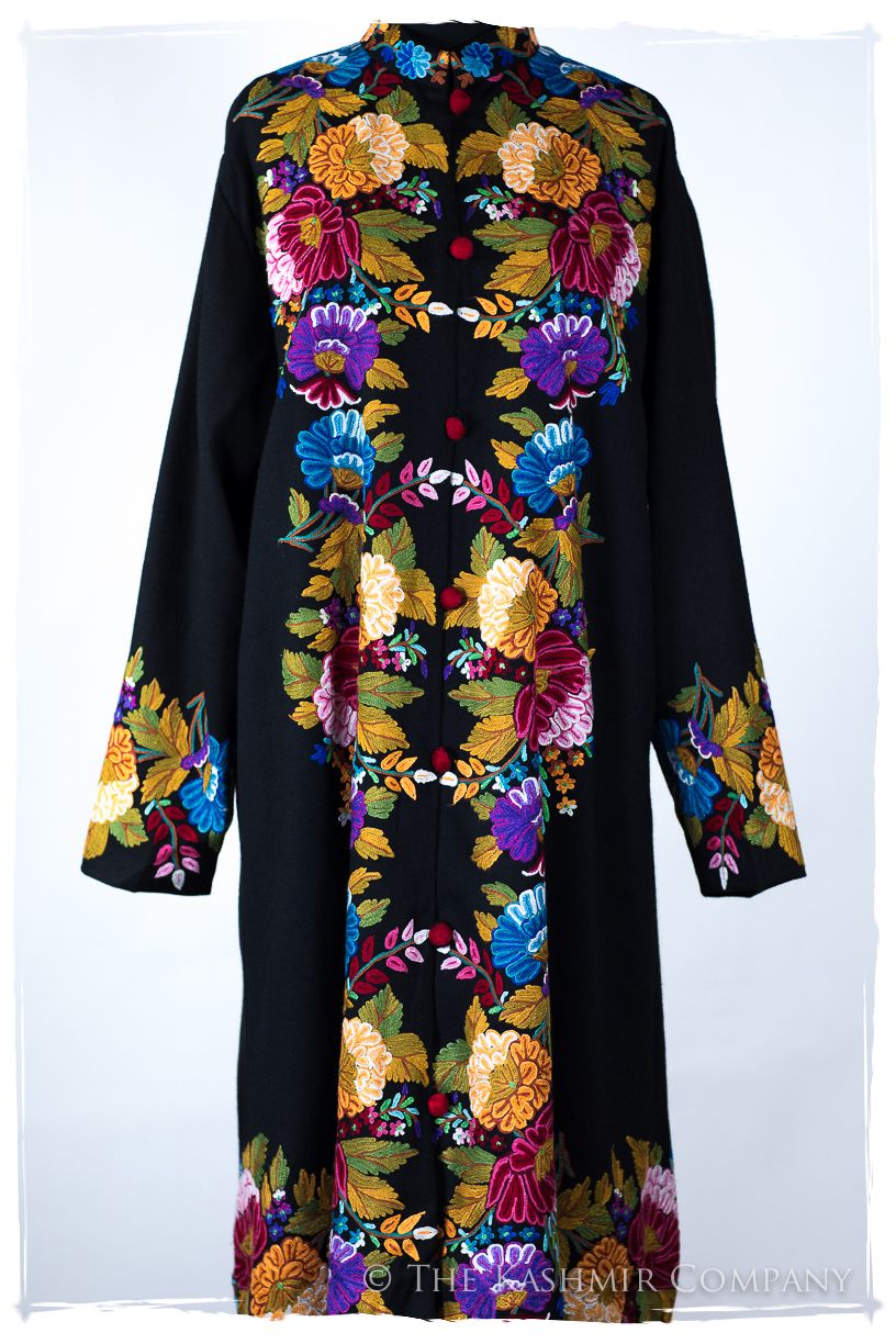 Française Florentine Renoir Noir Wool Coat
