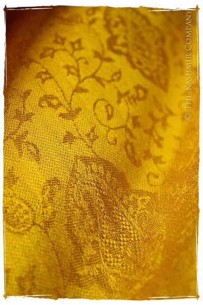 Dorothy’s Yellow Brick Road - Citrus Gold Silk Scarf