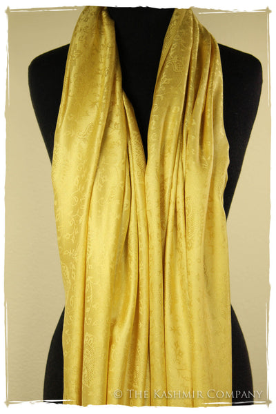 The Evening Candlelight Silk Scarf / Shawl