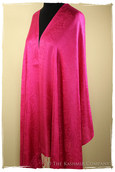 The Pretty in Pink - Rose Silk Scarf