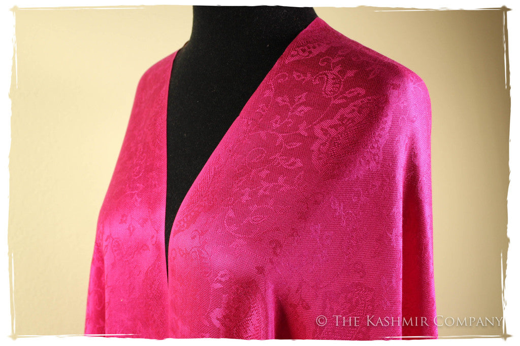 The Pretty in Pink - Rose Silk Scarf