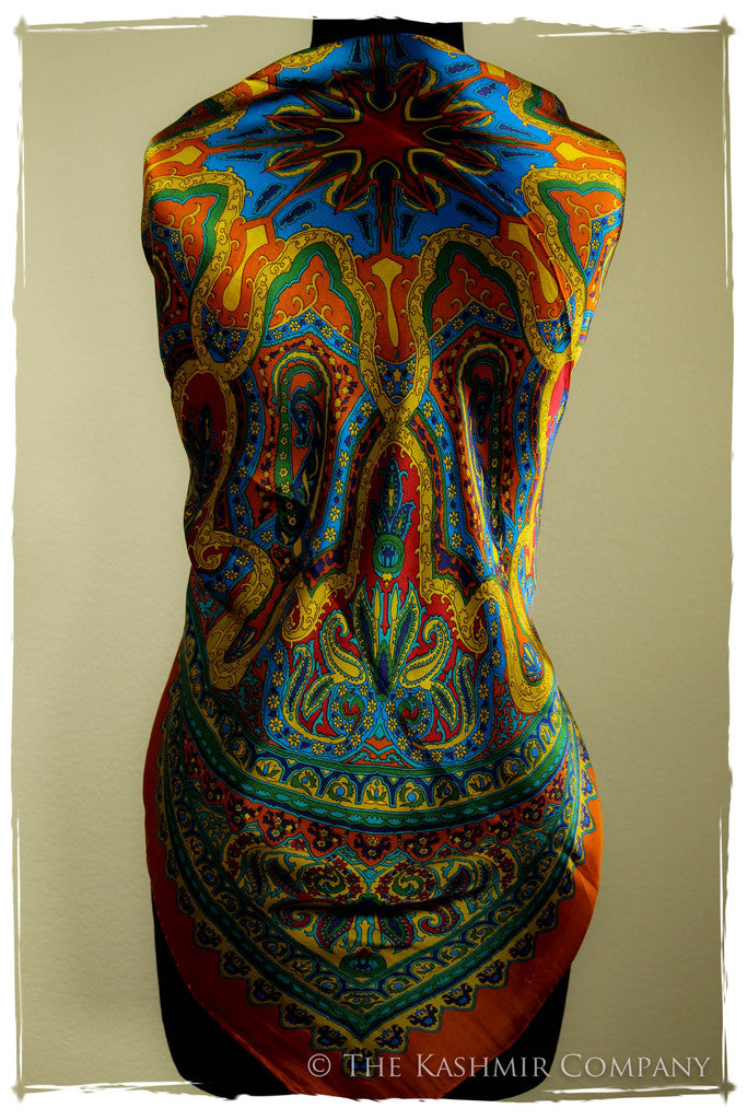 The Love Child Square Silk Scarf