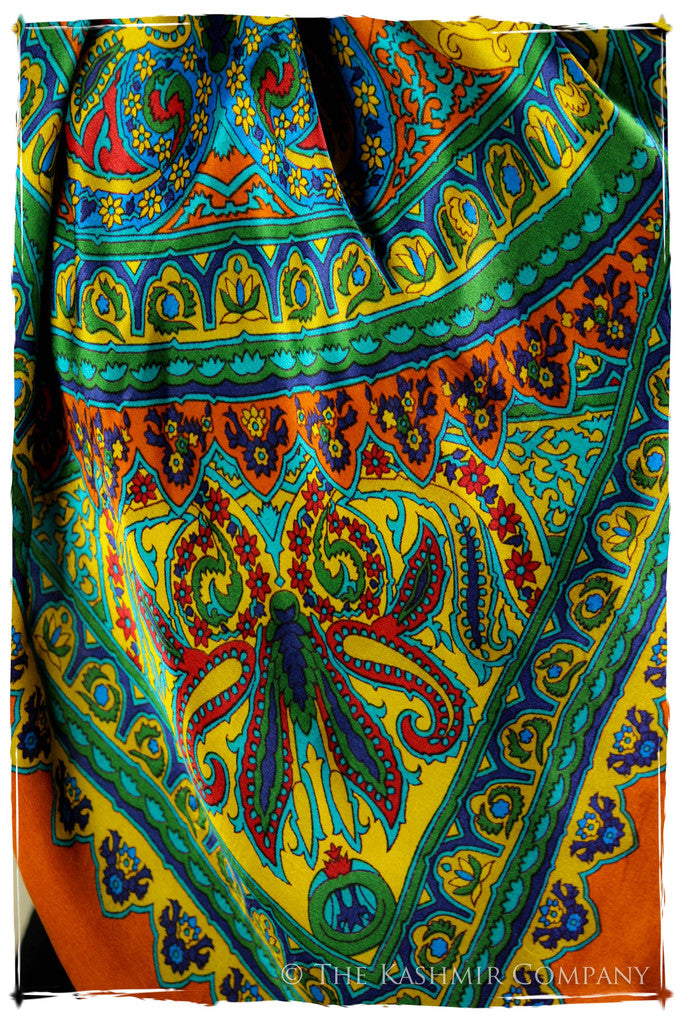 The Love Child Square Silk Scarf
