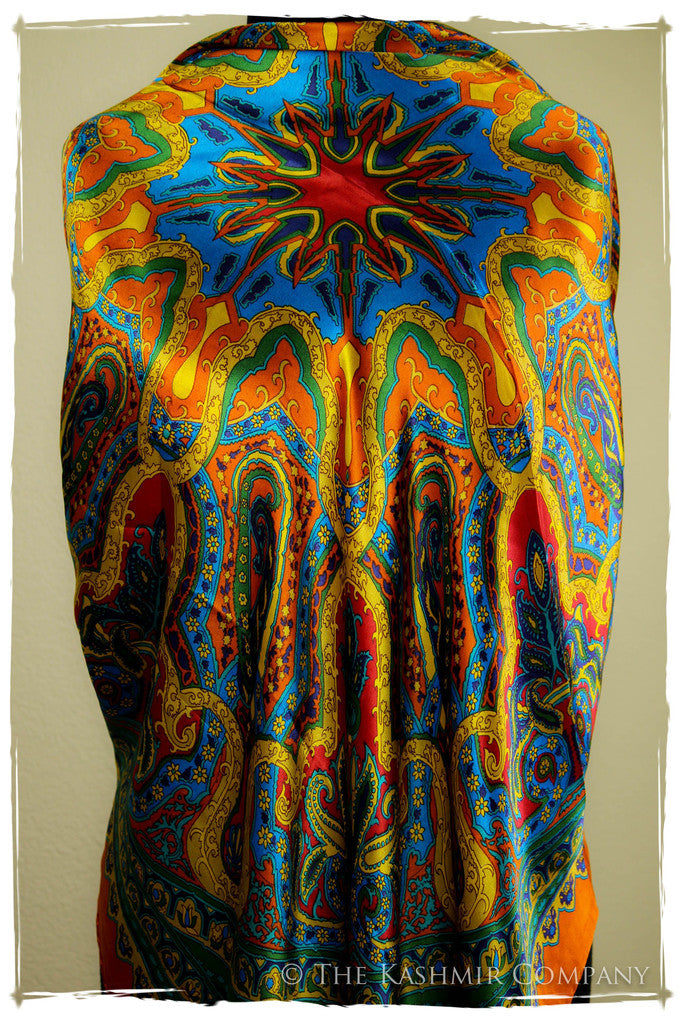 The Love Child Square Silk Scarf