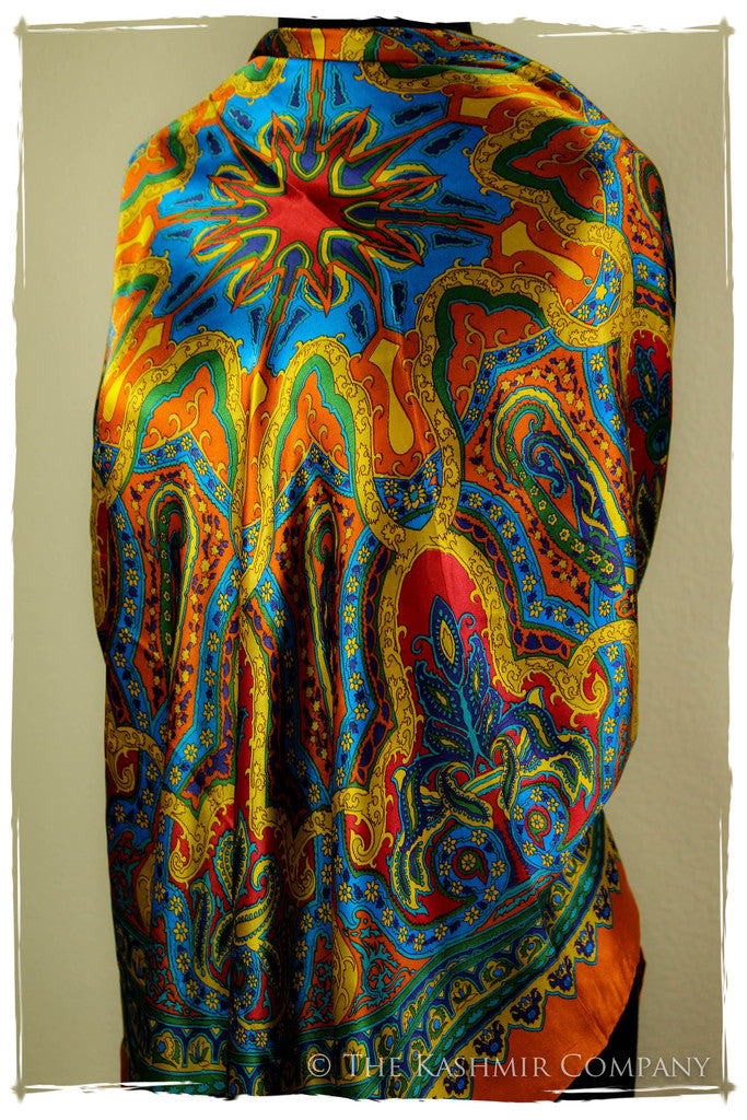 The Love Child Square Silk Scarf