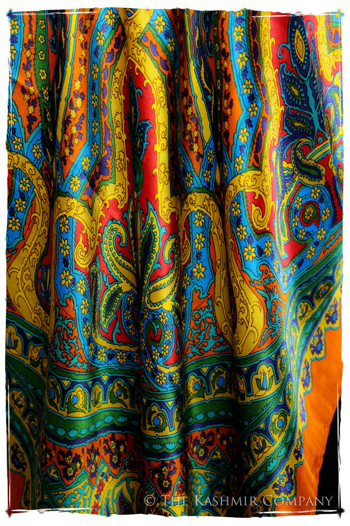 The Love Child Square Silk Scarf