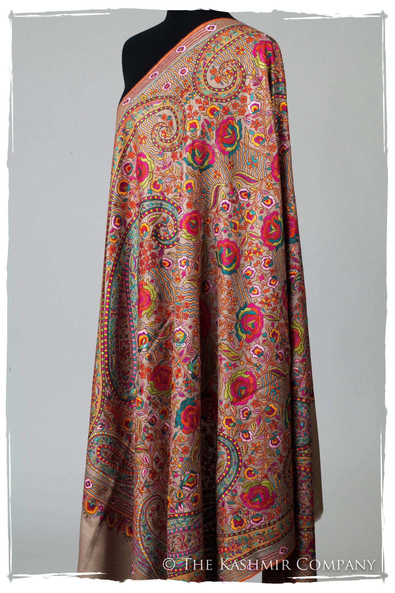 The Socialite - Grand Jamawar Pashmina Shawl