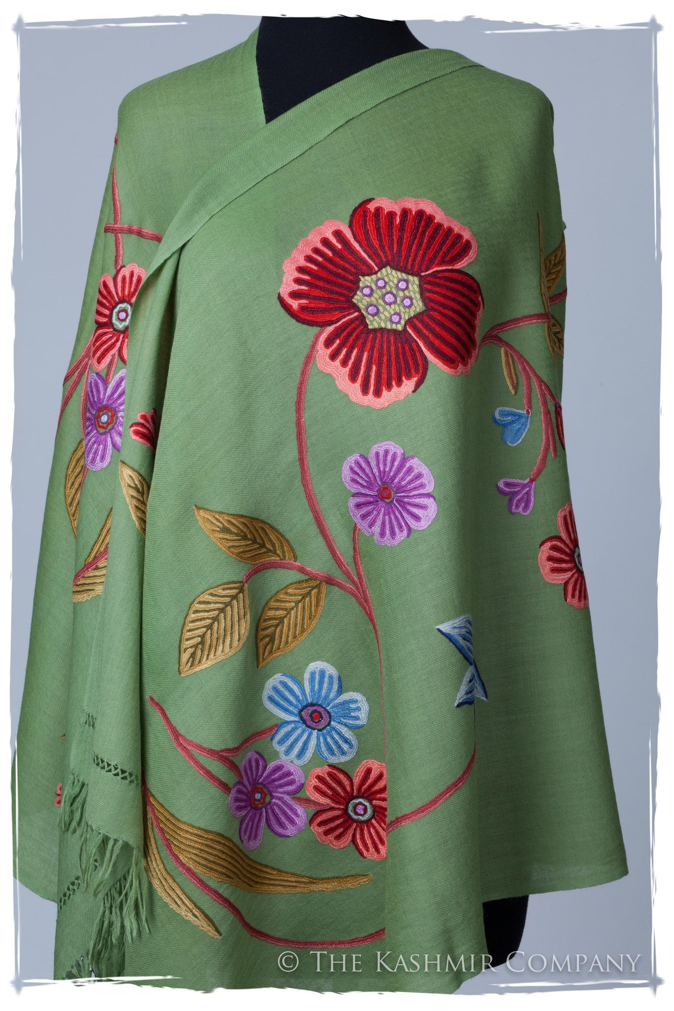 Je Ne Sais Quoi Aspen Green Shawl