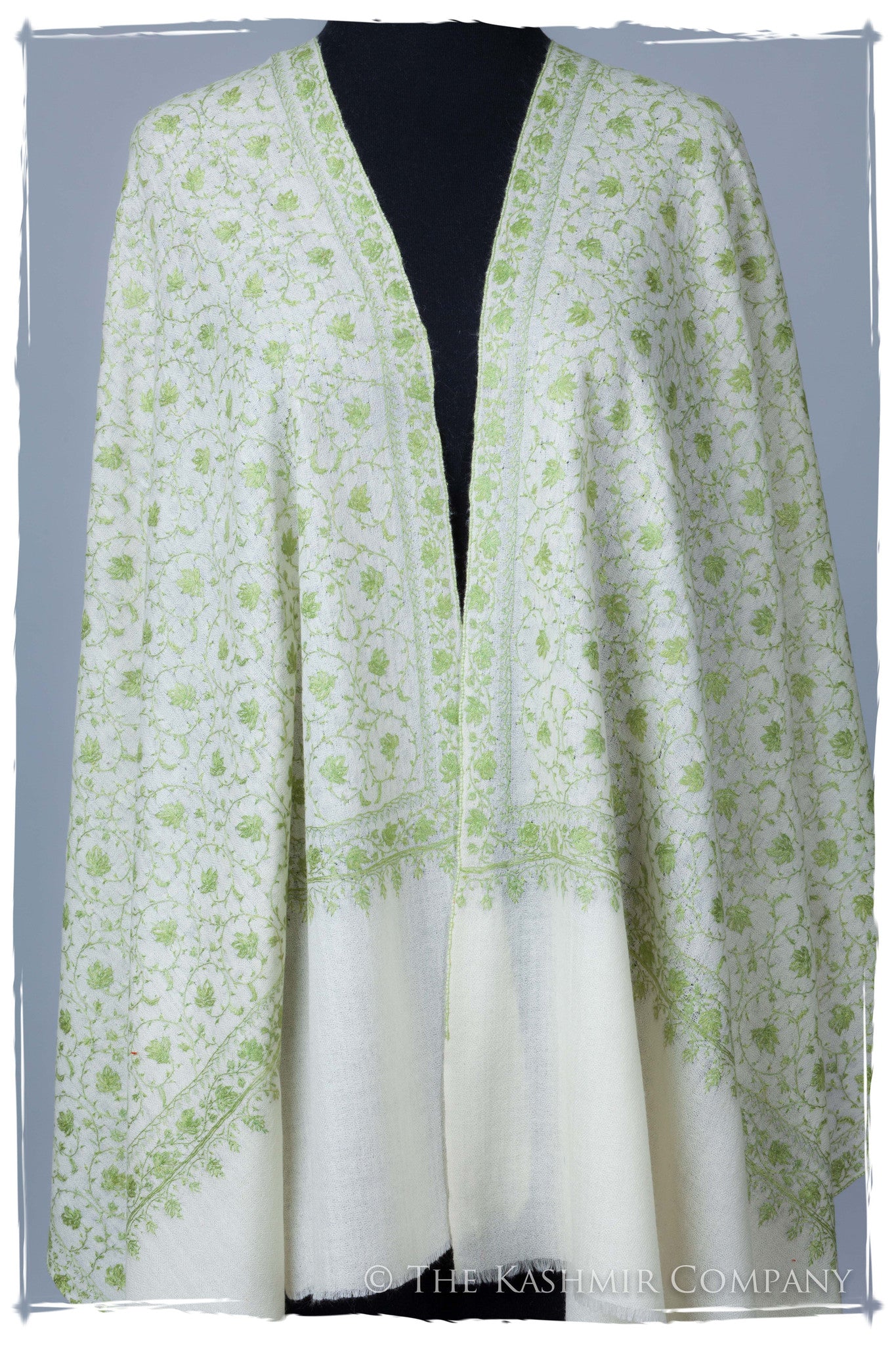 Ivy Maple Ivory L'amour Soft Cashmere Shawl
