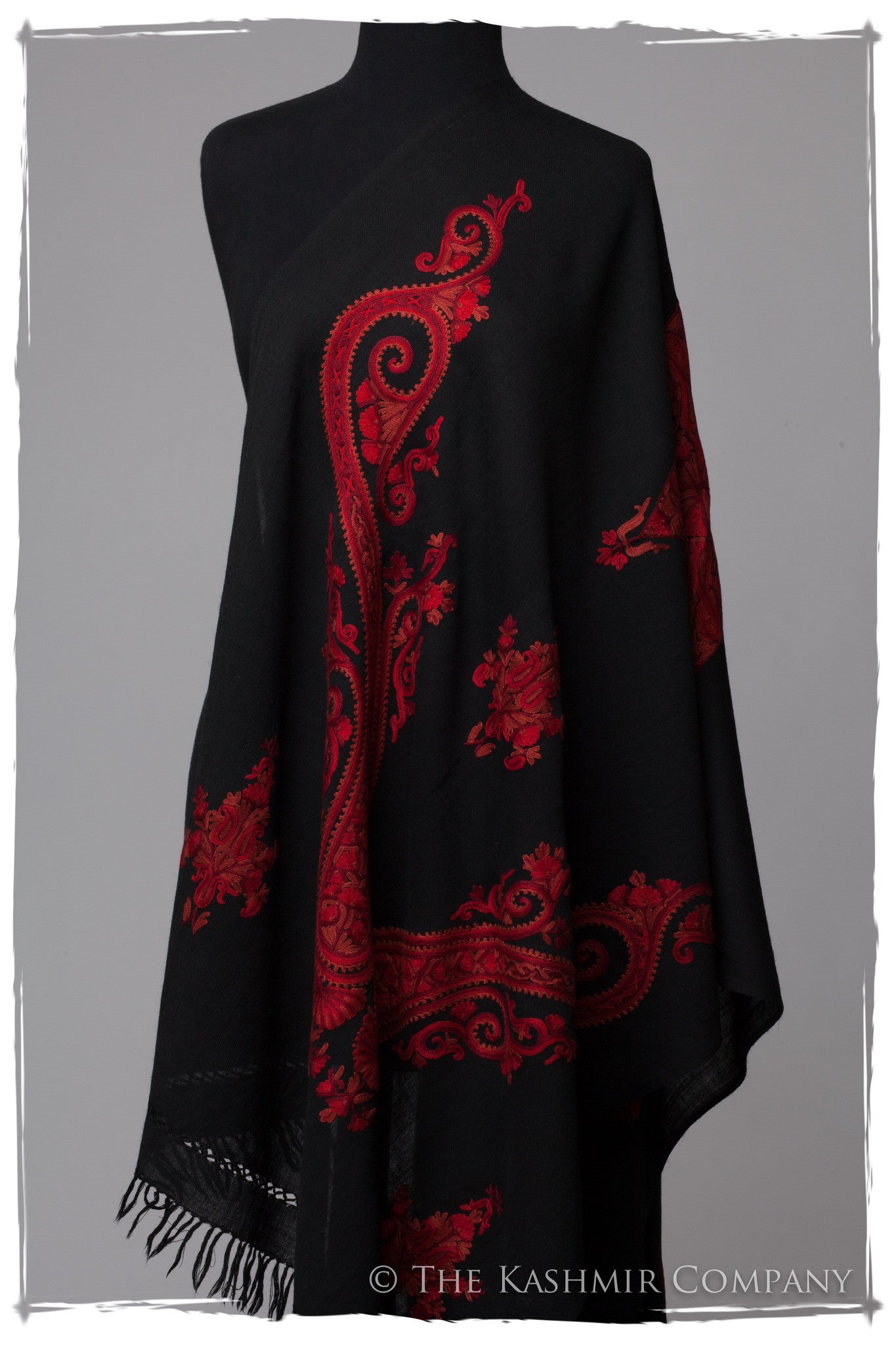 The Fire Within Shawl