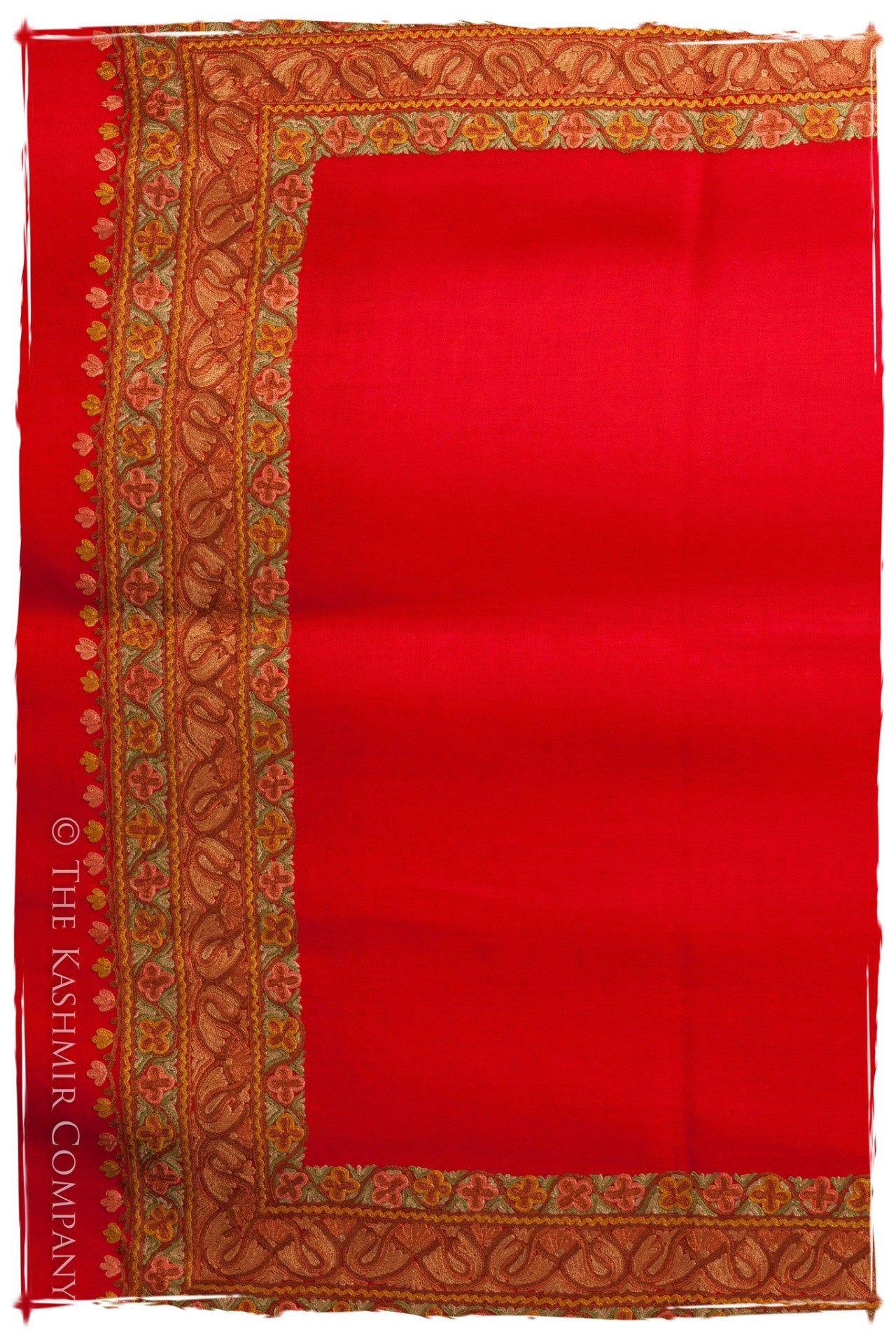 Trois Frontière Pavot Rouge Mascarade Shawl