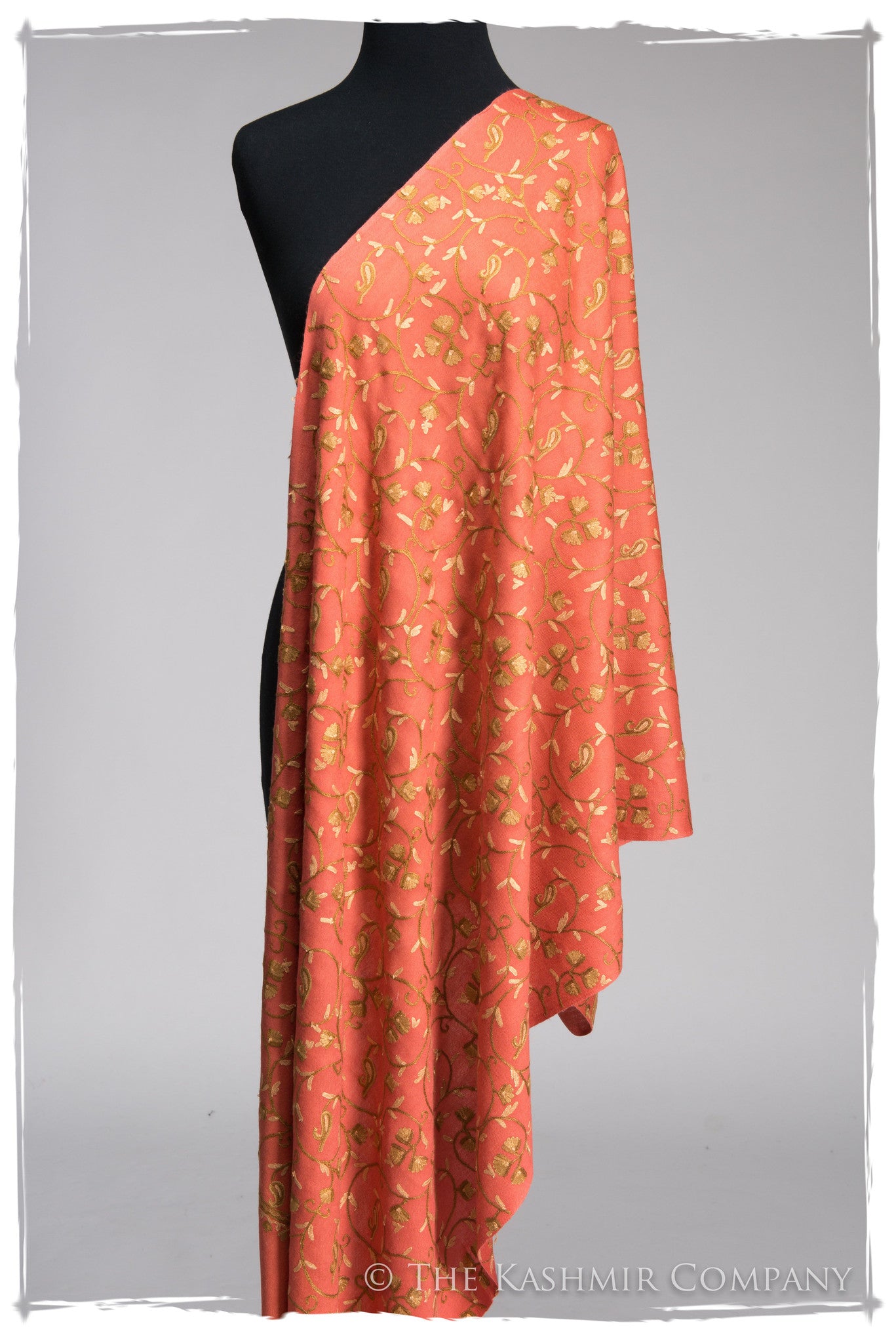 Rose de Porcelaine Secret Garden Shawl